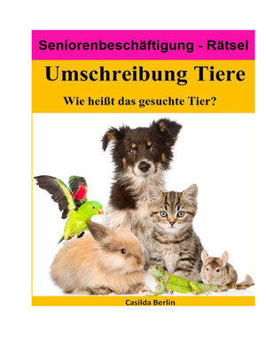 cover image of Umschreibung Tiere